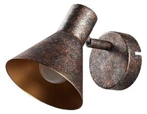 Lindby - Zera Nástěnné Svítidlo Antique Rust/Gold