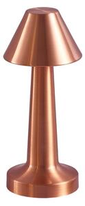 Verk 12308 LED Stolní lampa dotyková, 3 W, 1500mAh, měděná