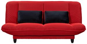 ROZKLÁDACÍ POHOVKA, textil, červená MID.YOU - Rozkládací pohovky, Online Only