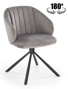 Halmar jídelní židle K533 + barevné provedení šedá