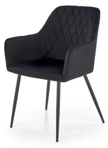 Halmar jídelní židle K558 + barevné provedení černá