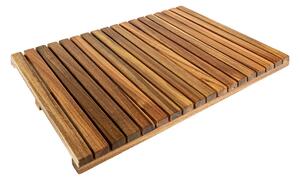 Podložka do koupelny z akáciového dřeva ACACIA 53 x 36 cm