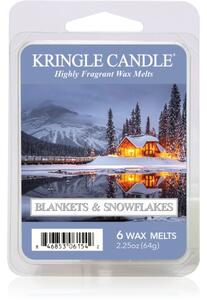 Kringle Candle Blankets & Snowflakes Wax Melt DVA vonná svíčka 64 g