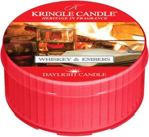 Kringle Candle Whiskey & Embers čajová svíčka 42 g