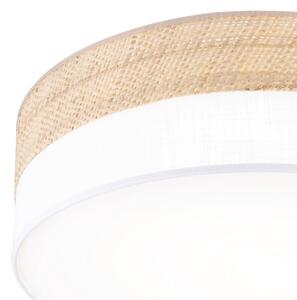 LED Stropní svítidlo SIRJA BOHO LED/36W/230V pr. 45 cm béžová/bílá