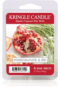 Kringle Candle Pomegranate & Fir Wax Melt DVA vonná svíčka 64 g