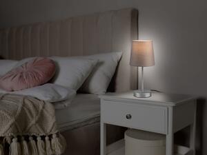 LIVARNO home Stolní LED lampa (šedohnědá) (100368223003)