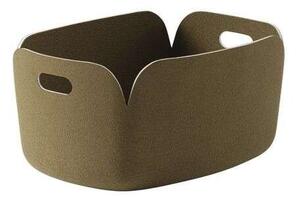 Muuto - Restore Košík 48x35 Brown Green
