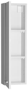 AQUALINE - ZOJA horní skříňka k zrcadlu Korin, 20x70x14cm, bílá (45462)