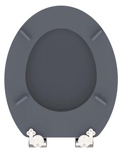 Eisl Sanitär WC prkénko MDF Soft Close Anthrazit 80104