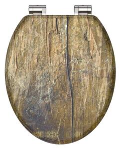 Eisl Sanitär WC prkénko MDF Soft Close Solid Wood 80124