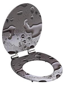 Eisl Sanitär WC prkénko MDF Soft Close Grey Steel 80123