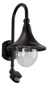 Lindby - Daphne Venkovní Nástěnné Svítidlo s Sensor Black