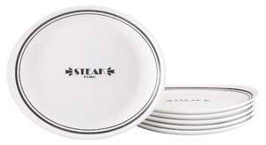 SADA TALÍŘŮ NA STEAK, sklo, 26/30 cm Creatable - Online Only nádobí, Online Only