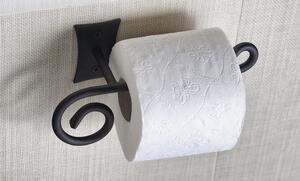 SAPHO - REBECCA držák toaletního papíru bez krytu, černá (CC017)