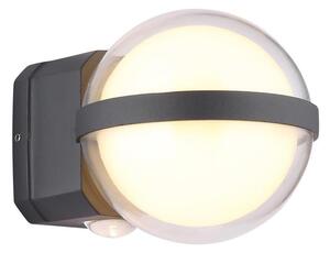 Globo 34157 - LED Venkovní nástěnné svítidlo ILLI LED/12W/230V IP54 černá