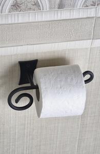 SAPHO - REBECCA držák toaletního papíru bez krytu, černá (CC017)