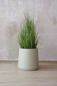 Pokojový květináč VEKRA, sklolaminát, průměr 40 x výška 40 cm, béžový