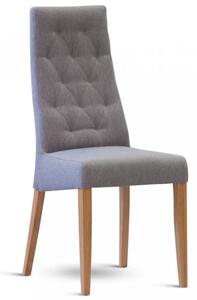 Jídelní čalouněná židle IBIZA – masiv dub, látka, více barev Látka boss camel