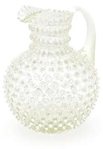 Sklárna Častolovice - Džbán 2l - Hobnail – Ananas – zelenkavý křišťál