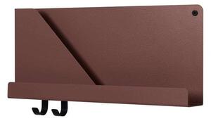 Muuto - Folded Shelves 51x22 Deep Červená
