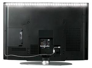 Solight WM501 - LED světelný pásek s USB k nalepení za zadní stěnu televize, 100cm (Televizní LED pásek s USB)