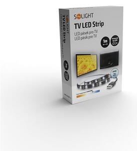 Solight WM501 - LED světelný pásek s USB k nalepení za zadní stěnu televize, 100cm (Televizní LED pásek s USB)