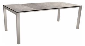 Stern Rozkládací jídelní stůl Classic, Stern, obdélníkový 160-210x90x75 cm, rám nerezová ocel, deska HPL Silverstar 2.0 dekor dle vzorníku