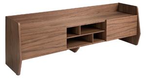 Ořechový TV stolek Angel Cerdá No. 3267, 180 x 45 cm