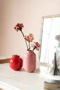 Pip Studio kovová váza, růžová (kovová váza)