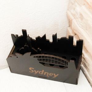 DUBLEZ | Dřevěný stojan na kancelářské potřeby - Sydney