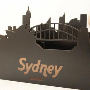 DUBLEZ | Dřevěný stojan na kancelářské potřeby - Sydney