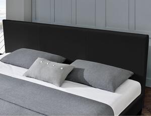 Juskys Čalouněná postel Bolonia 180 x 200cm - černá