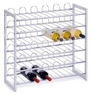 Kovový stojan na víno, alkohol, láhve, ZELLER