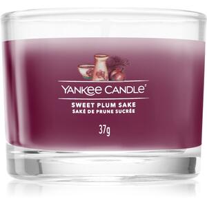 Yankee Candle Sweet Plum Sake votivní svíčka glass 37 g