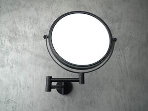 Deante Round zrcadlo 23.3x28.2 cm kulatý černá ADR_N811