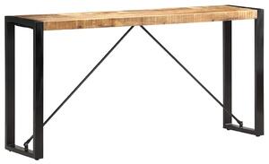 Konzolový stolek 150 x 35 x 76 cm masivní mangovníkové dřevo 285948