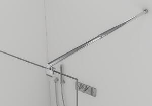 Cerano Onyx, sprchová zástěna Walk-in 160x200 cm, 8mm čiré sklo, chromový profil, CER-CER-426394
