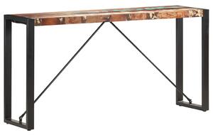 Konzolový stolek 150 x 35 x 76 cm masivní recyklované dřevo 285949