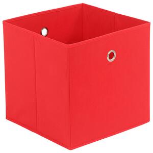 SKLÁDACÍ KRABICE, kov, textil, karton, 32/32/32 cm Carryhome - Boxy do regálů & krabice do regálů