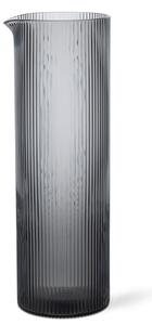 Skleněný džbán Ripple "Smoked Grey" ferm LIVING