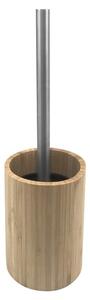 AQUALINE - BAMBUS WC štětka na postavení, bambus (BI004)