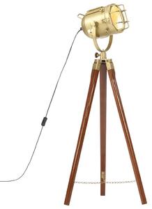 Stojací lampa na stativu masivní mangovníkové dřevo 97 cm 286109