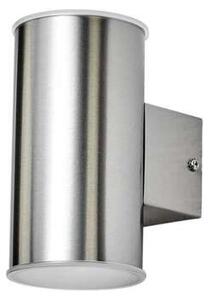 Lindby - Morena 2 LED Venkovní Nástěnné Světlo Stainless Steel