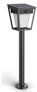 Philips Nissa UltraEfficient solární LED sloupek s pohybovým senzorem černá, 1,8 W, 250/25 lm, 3000 K
