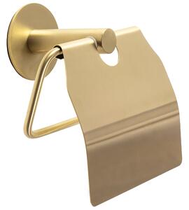 Rea, držák na toaletní papír 3M 322219B, zlatá matná, REA-77080