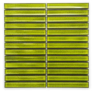 Keramická mozaika KIT KAT zelená 20x145mm