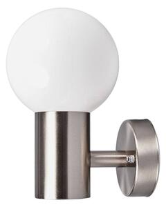 Lindby - Tomma Venkovní Nástěnné Světlo Stainless Steel/Opal White
