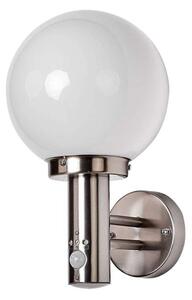 Lindby - Nada Venkovní Nástěnné Světlo w/Sensor Stainless Steel