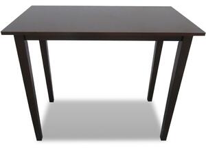 Barový stůl Mogo - dřevěný | hnědý